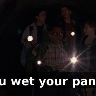 You wet your pants.