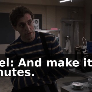 Ariel: And make it 90 minutes.