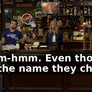 Mmm-hmm. Even though it's the name they chose.
