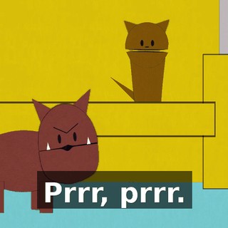 Prrr, prrr.