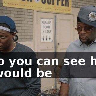 - So you can see how it would be