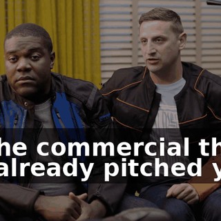 to the commercial that we already pitched you?