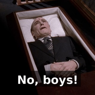 No, boys!