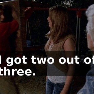 I got two out of three.