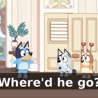 Where'd he go?