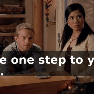 Take one step to your left.