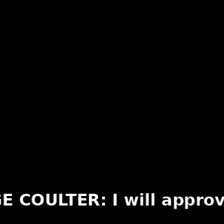 ♪ -JUDGE COULTER: I will approve you