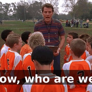 Now, who are we?