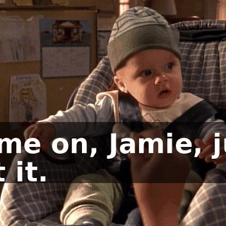 Come on, Jamie, just eat it.