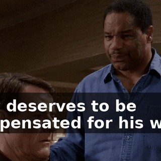 Trey deserves to be compensated for his work.