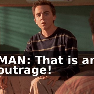 MAN: That is an outrage!