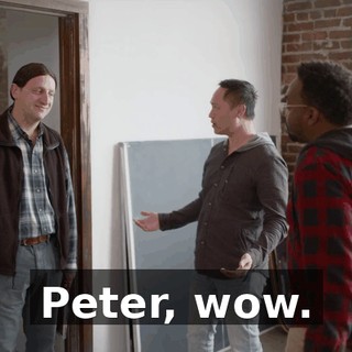 Peter, wow.