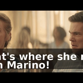 That's where she met Dan Marino!
