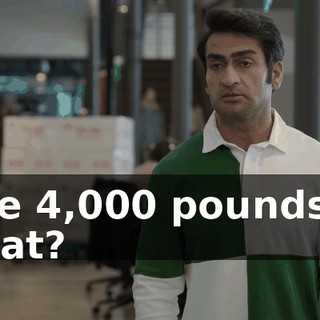 Like 4,000 pounds of meat?