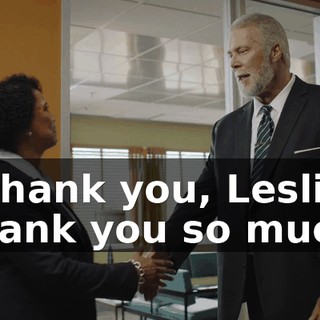 - Thank you, Leslie. Thank you so much.