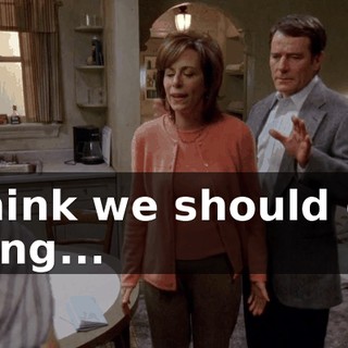 I think we should get going...