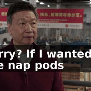 Sorry? If I wanted to see nap pods