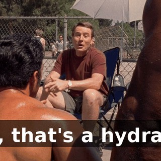 No, that's a hydrant.