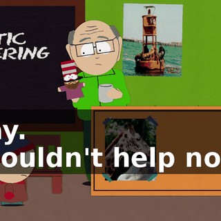 Okay. - I couldn't help notice