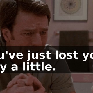 You've just lost your way a little.