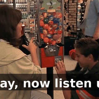 Okay, now listen up.
