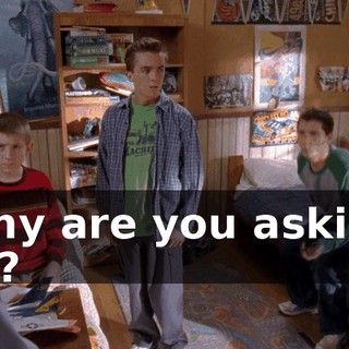 Why are you asking us?