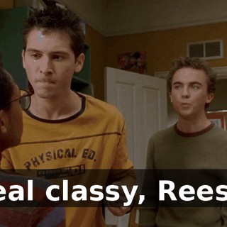 Real classy, Reese.