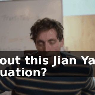 about this Jian Yang situation?