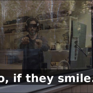 So, if they smile...