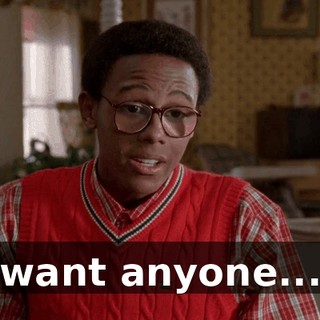 want anyone...