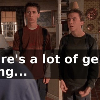 There's a lot of germs flying...