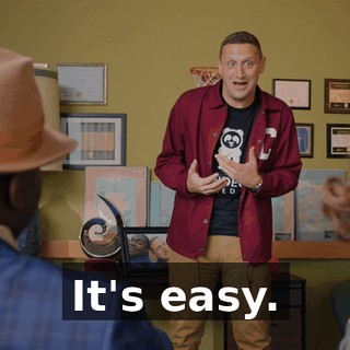 It's easy.