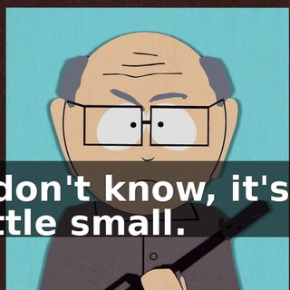I don't know, it's a little small.