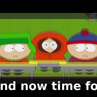 - And now time for...