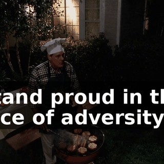 ♪ Stand proud in the face of adversity ♪