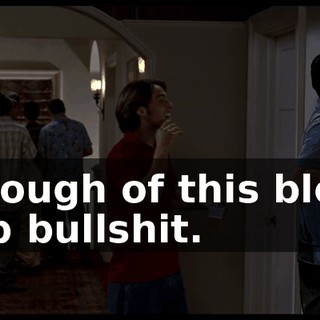 Enough of this blow job bullshit.