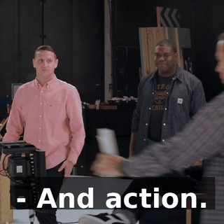 - And action.