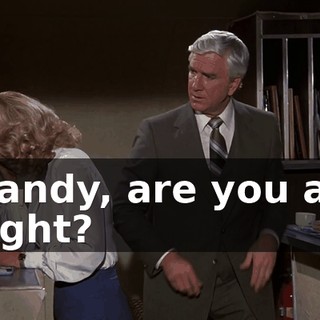 Randy, are you all right?