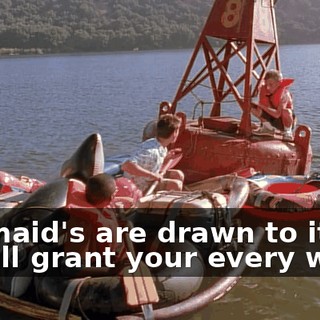 Mermaid's are drawn to it and they'll grant your every wish.