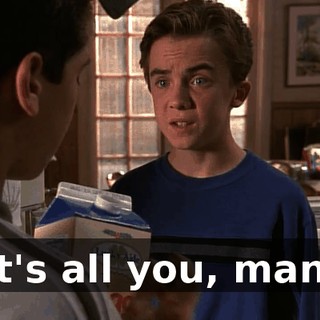 It's all you, man.