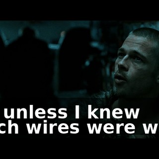 Not unless I knew which wires were what.