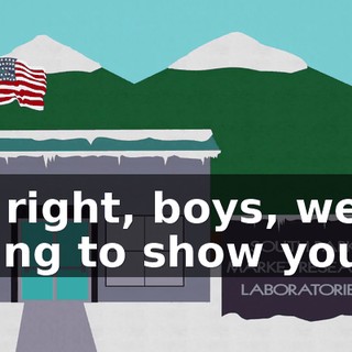 All right, boys, we're going to show you