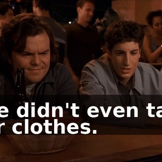 She didn't even take her clothes.
