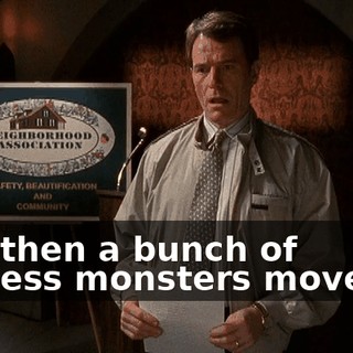 and then a bunch of godless monsters moved in