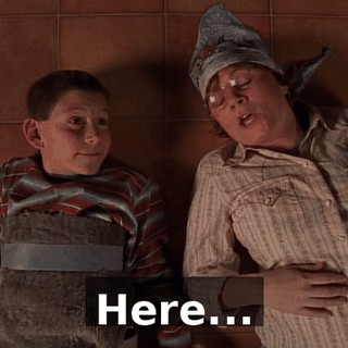 Here...