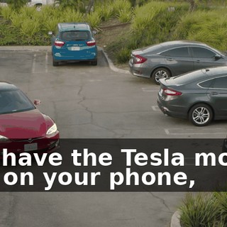 You have the Tesla mobile app on your phone,