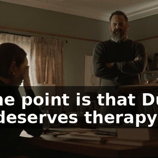 But the point is that Duncan Park deserves therapy