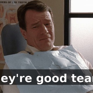 They're good tears.