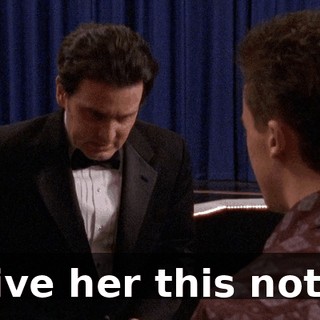 Give her this note.