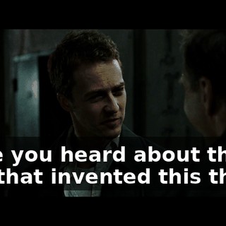 Have you heard about the guy that invented this thing?
